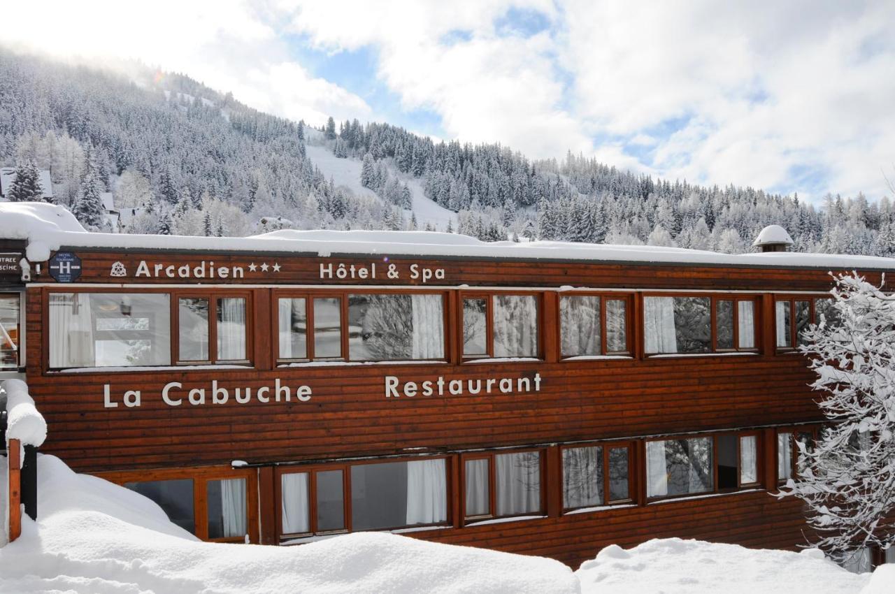 Les Arcs  Hotel Arcadien מראה חיצוני תמונה